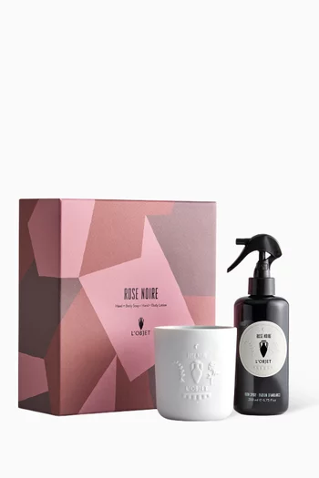 Rose Noire Room Spray & Candle Gift Set