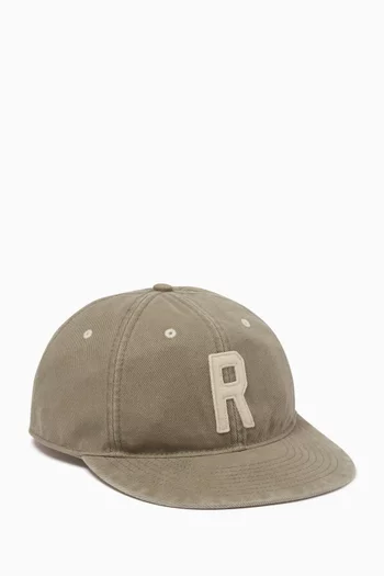 Logo Ball Cap in Cotton-twill