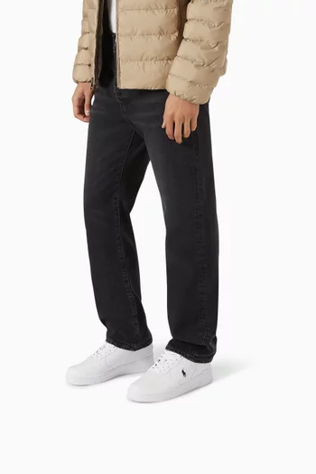 Masters Court Sneakers in Grained Leather