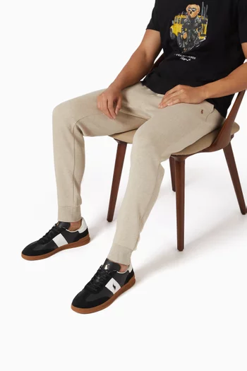 HRT CT II Athletic Sneakers in Leather & Suede