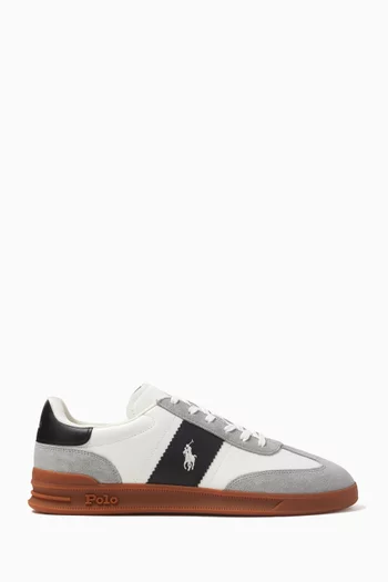 Heritage Aera Sneakers in Leather & Suede
