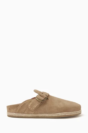 Turbach Clog Sandals in Suede