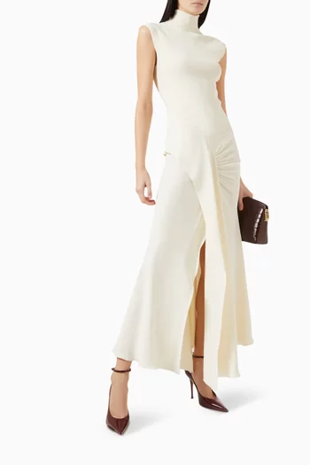 Knit Midi Dress in Viscose