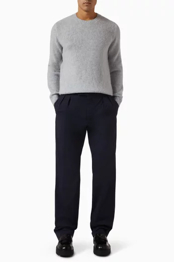 Wide-leg Pants in Cotton