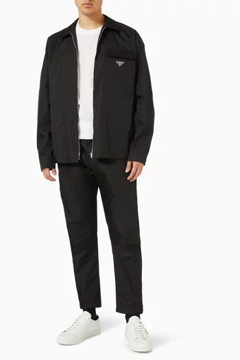 Triangle Logo Shirt in Re-nylon