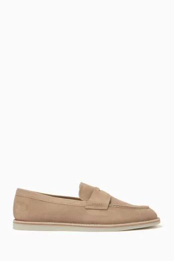 Loafers in Suede
