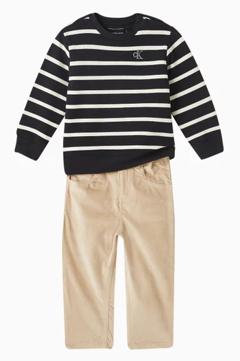 Relaxed Pants in Corduroy