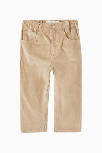 Relaxed Pants in Corduroy