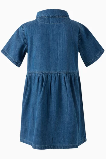 Shirt Dress in Lyocell Denim