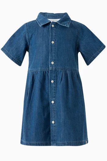 Shirt Dress in Lyocell Denim