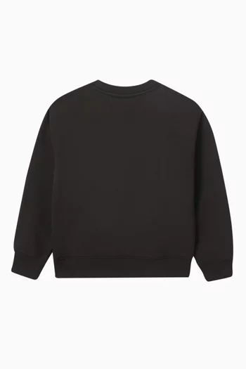 Relaxed Logo Sweatshirt in Cotton-blend