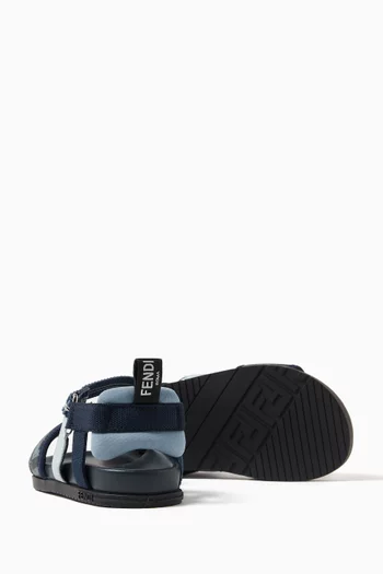 FF Jacquard Sandals in Jacquard