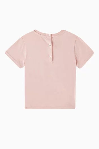 Graphic Logo T-Shirt in Cotton
