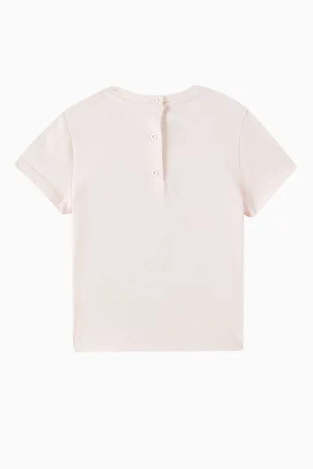 Graphic Print T-Shirt in Cotton