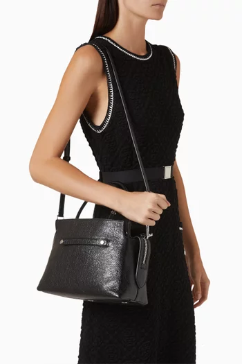 Mercer Satchel in Distressed Leather