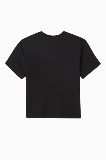 تي شيرت بنقشة باندانا قطن