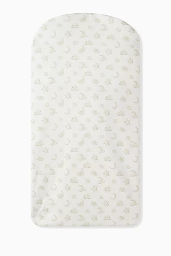 Logo-print Sleeping Bag in Cotton