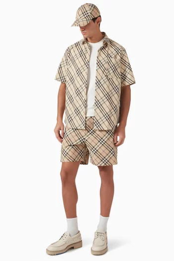 Check Short-sleeved Shirt