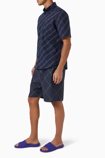 Check Shirt in Cotton