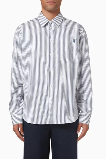 Relaxed-fit Striped Shirt in Cotton
