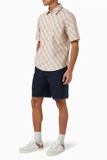 Check Shirt in Cotton