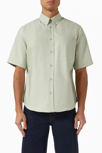 Relaxed Fit Oxford Shirt in Cotton