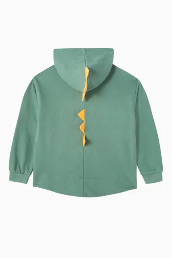 Zip Hoodie in Jersey