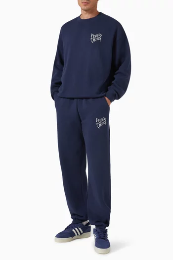 Warped Sweatpants in Cotton