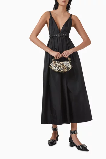 Duchesse Strap Dress in Recycled-polyamide