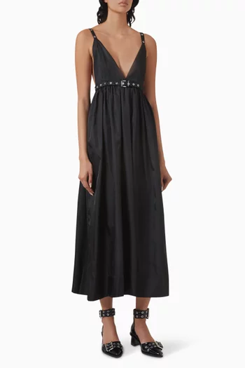 Duchesse Strap Dress in Recycled-polyamide