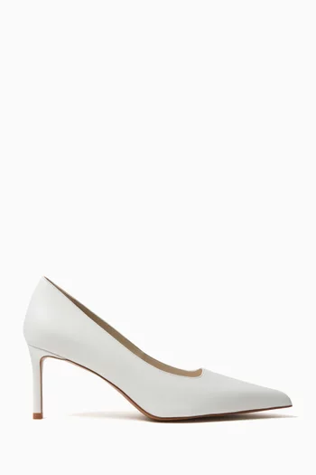 Point-toe 70 Pumps in Leather