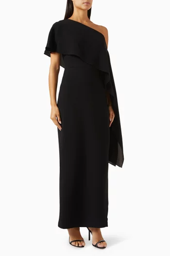 One-shoulder Maxi Dress