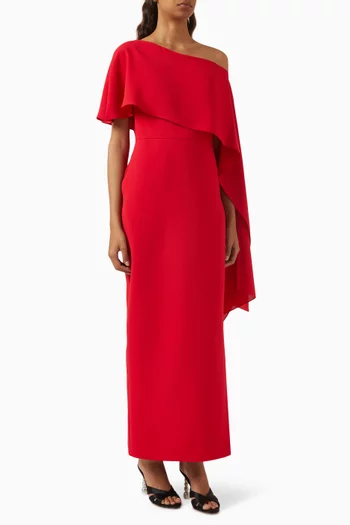 One-shoulder Maxi Dress