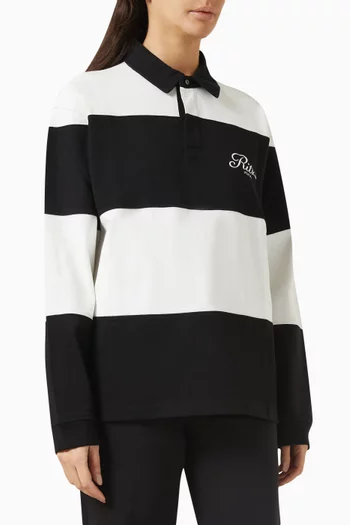 x Ritz Rugby Polo Shirt in Cotton