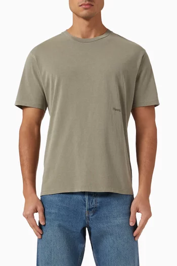 Relaxed T-shirt in Cotton