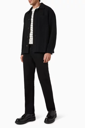 Textured Shirt Jacket