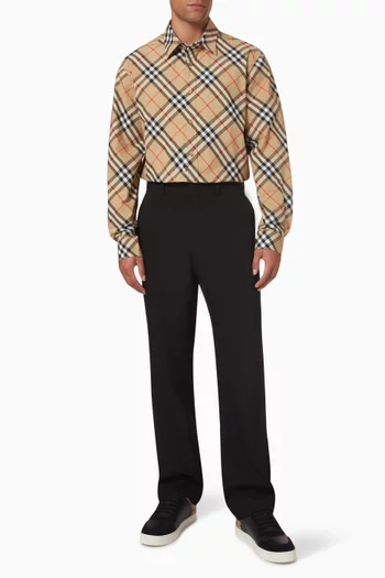 Check Shirt in Cotton