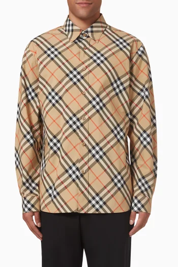 Check Shirt in Cotton