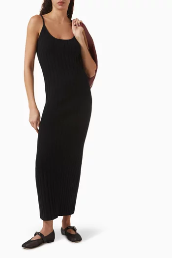 Samantha Maxi Dress in Cotton-knit