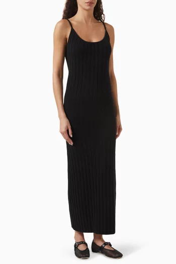Samantha Maxi Dress in Cotton-knit