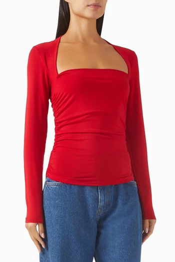 Laurel Top in Cotton-knit
