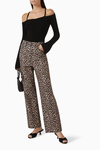 Cary High-rise Slouchy Straight-leg Jeans in Denim