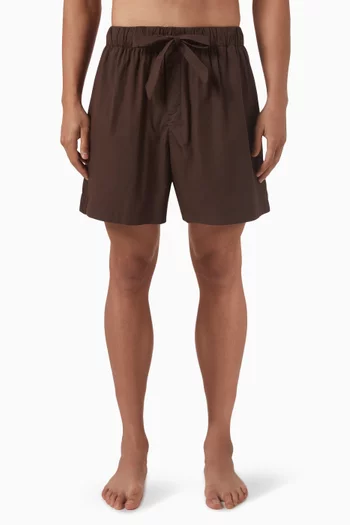 Shorts in Organic Cotton Poplin