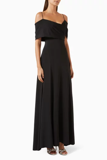 Luminous Linger Maxi Dress in Jersey