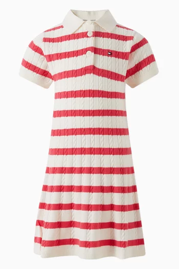 Striped Polo Dress