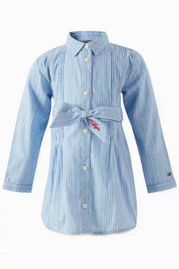 Shirt Dress in Cotton