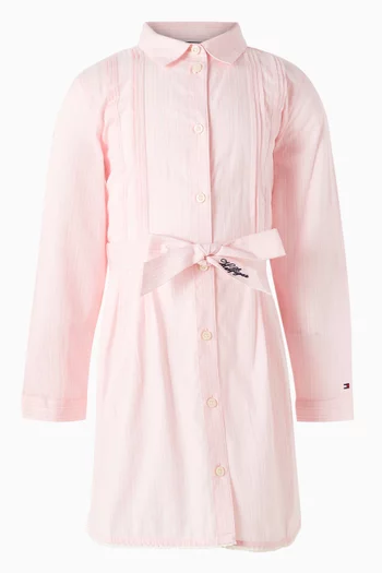 Shirt Dress in Cotton