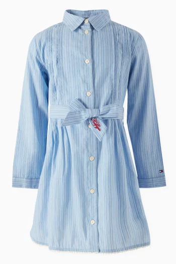 Shirt Dress in Cotton
