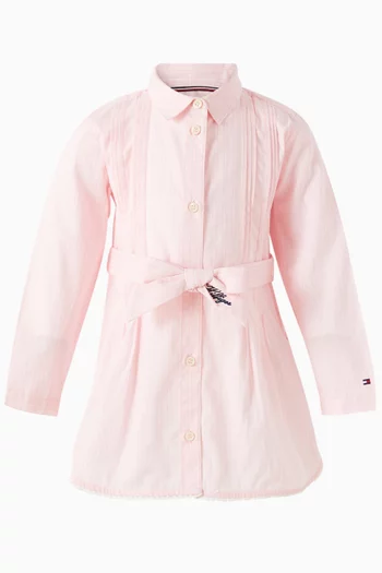 Shirt Dress in Cotton