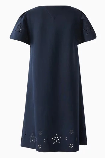 Broderie Anglaise Dress in Organic Cotton
